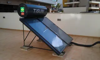 Instalação da Odiclima: termosifão 300lts