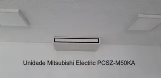 Instalação da Odiclima: mitsubishi electric pcsz-m50ka